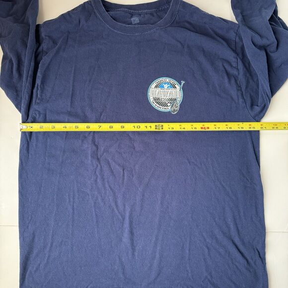Hanes Comfort Soft Heavy Weight Long Sleeve Tee Large Hawaii Theme - Picture 4 of 10